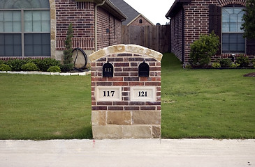 Image showing mailboxes