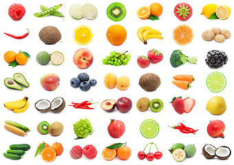 Image showing Fruits and Vegetables