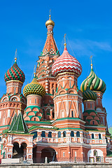 Image showing Saint Basil Cathedral  in Moscow