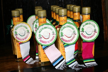 Image showing Bottels of Mexican Mezcal