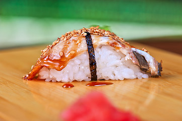 Image showing sushi unagi