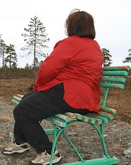 Image showing Obese woman