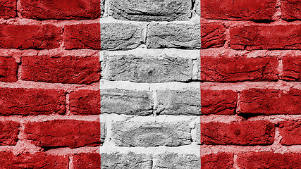 Image showing Brick wall texture