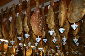 Image showing Hams