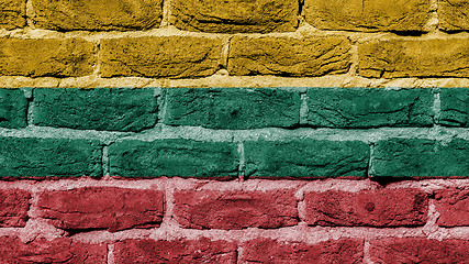 Image showing Brick wall texture