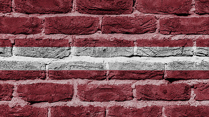 Image showing Brick wall texture