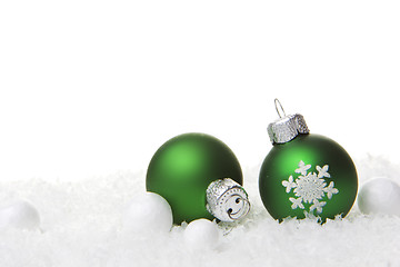 Image showing christmas ornament gree