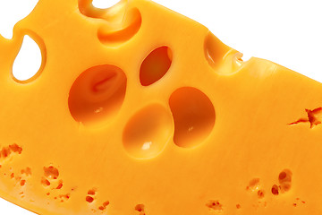 Image showing Slice of cheese