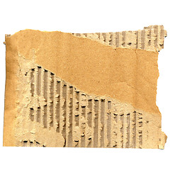 Image showing Corrugated cardboard