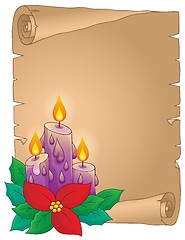 Image showing Christmas thematic parchment 5