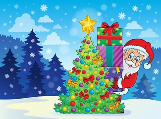 Image showing Santa Claus theme image 9