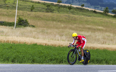 Image showing The Cyclist Daniel Navarro