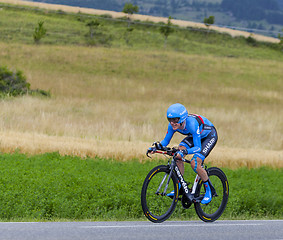 Image showing The Cyclist Andrew Talansky