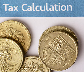 Image showing Tax calculation