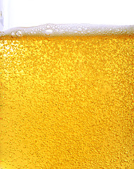 Image showing Beer and bubbles