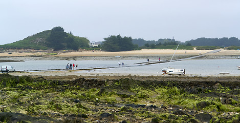 Image showing breton coast