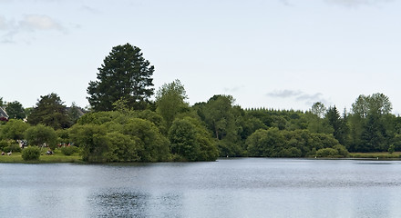 Image showing lakeside scenery