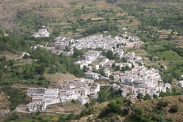 Image showing The village Trevélez, Sierra Nevada, Spain