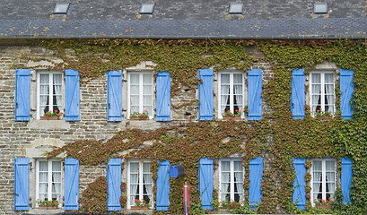 Image showing breton house facade