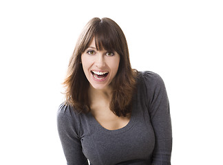 Image showing Woman laughing