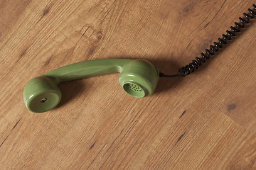 Image showing Green Phone