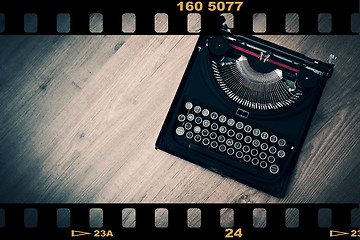 Image showing Vintage typewriter