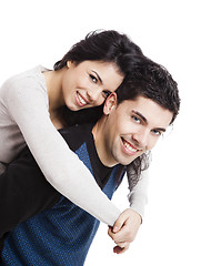 Image showing Happy young couple
