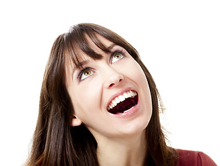 Image showing Laughing