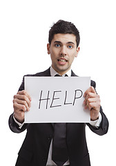 Image showing Asking for Help