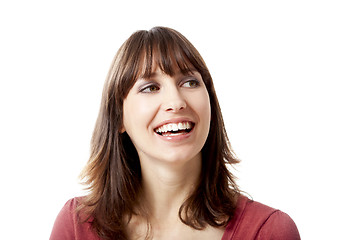 Image showing Woman smiling