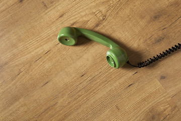 Image showing Green Phone