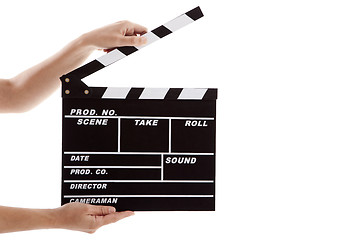 Image showing Clapboard