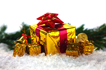 Image showing Christmas presents