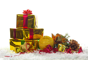 Image showing Christmas presents