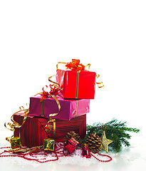 Image showing Christmas presents