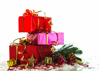 Image showing Christmas presents