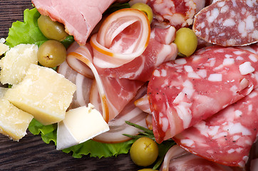 Image showing Delicatessen Cold Cuts