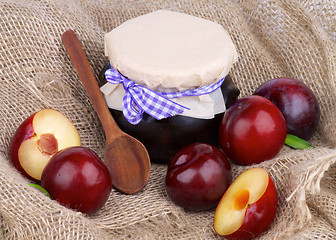 Image showing Plum Jam