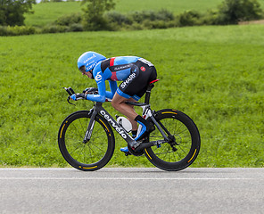 Image showing The Cyclist Daniel Martin