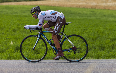 Image showing The Cyclist Jean-Christophe Peraud