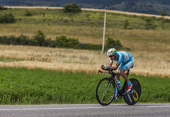 Image showing The Cyclist Jakob Fuglsang