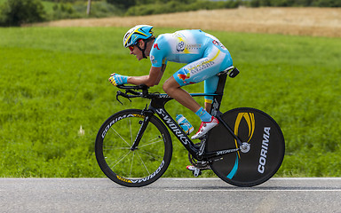 Image showing The Cyclist Jakob Fuglsang