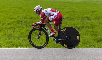 Image showing The Cyclist Joaquim Rodriguez Oliver