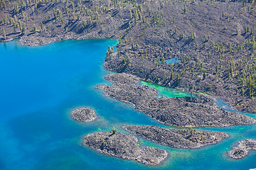 Image showing crater lake