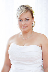 Image showing portrait of beautiful smiling bride