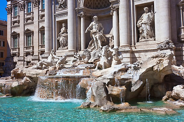 Image showing Fountain di Trevi