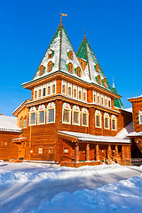 Image showing Wooden palace in Russia