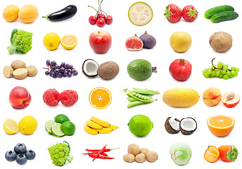 Image showing Fruits and Vegetables