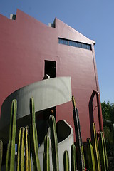 Image showing Diego Rivera and Frida Kahlo's house in Mexico City