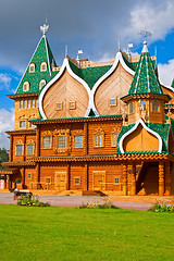 Image showing Wooden palace in Russia